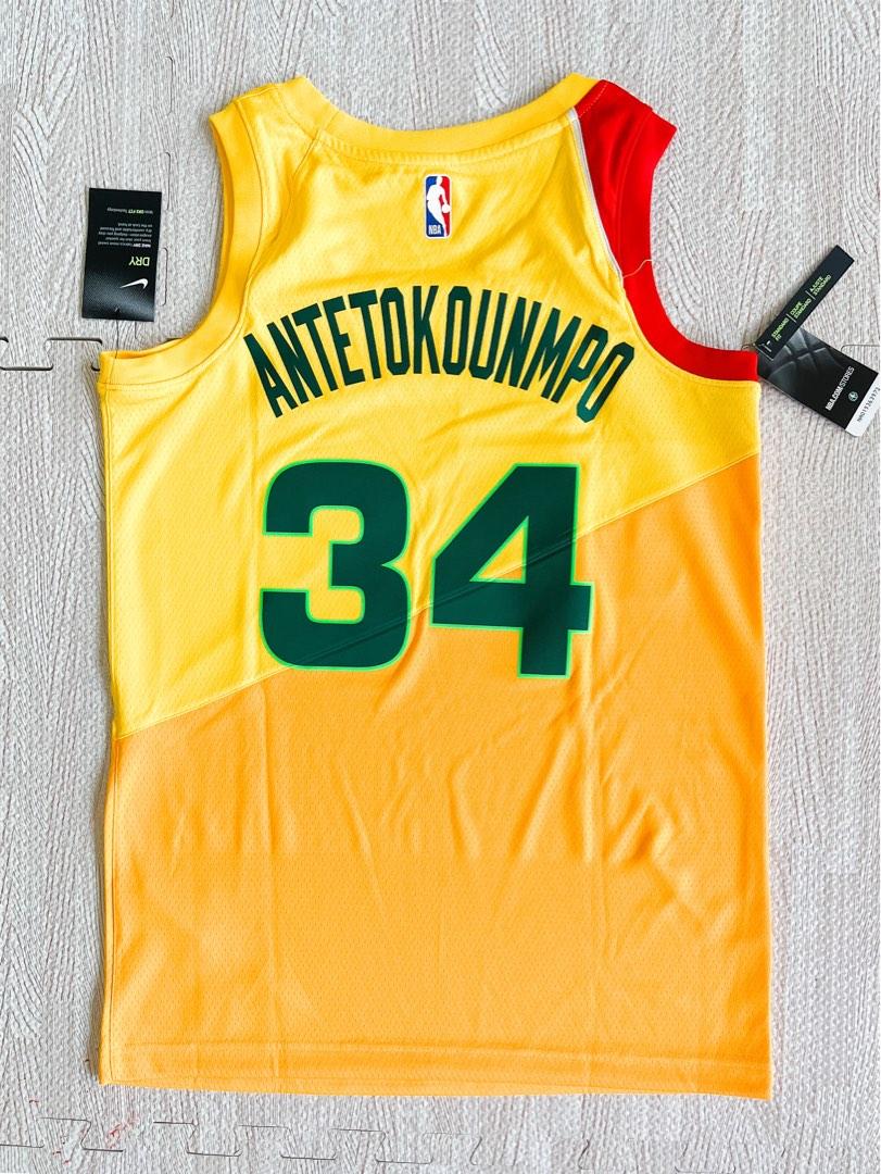 Nike NBA City Edition Swingman - Giannis Antetokounmpo Milwaukee Bucks-  Basketball Store