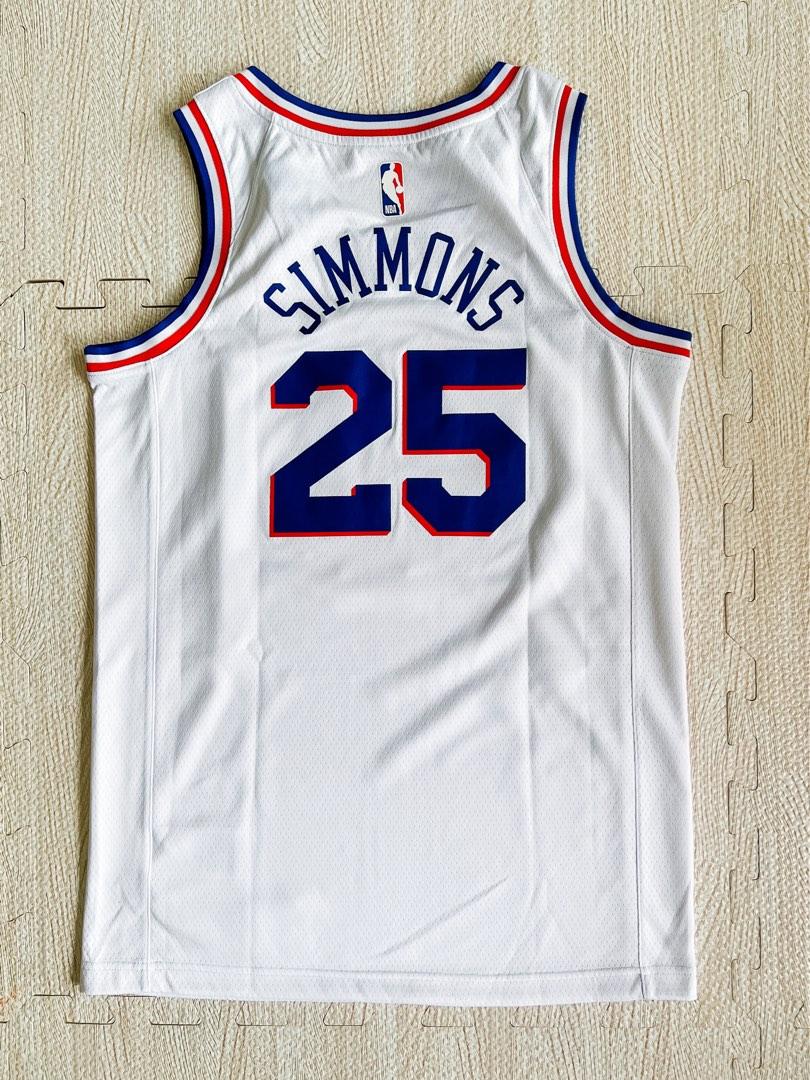 Ben Simmons #25 Philadelphia 76ers Nike Swingman City Jersey Size Unknown  (50)