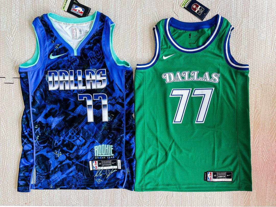 100% Authentic Luka Doncic Dallas Mavericks Statement Edition Jersey size  40 S