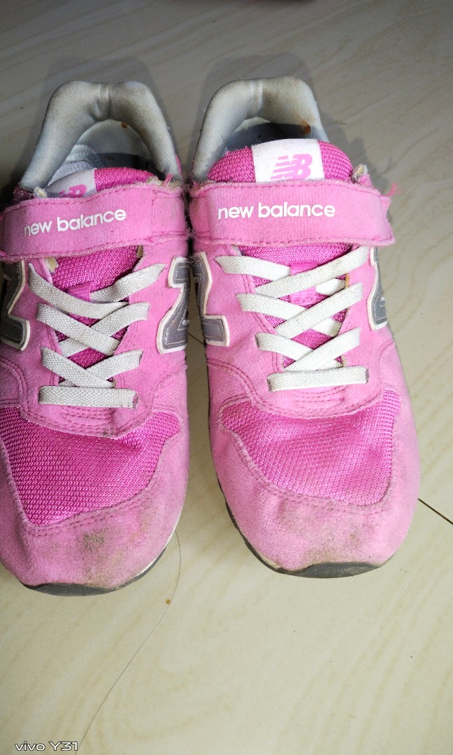 New Balance Pink rubber shoes, Women's Fashion, Footwear, Sneakers on