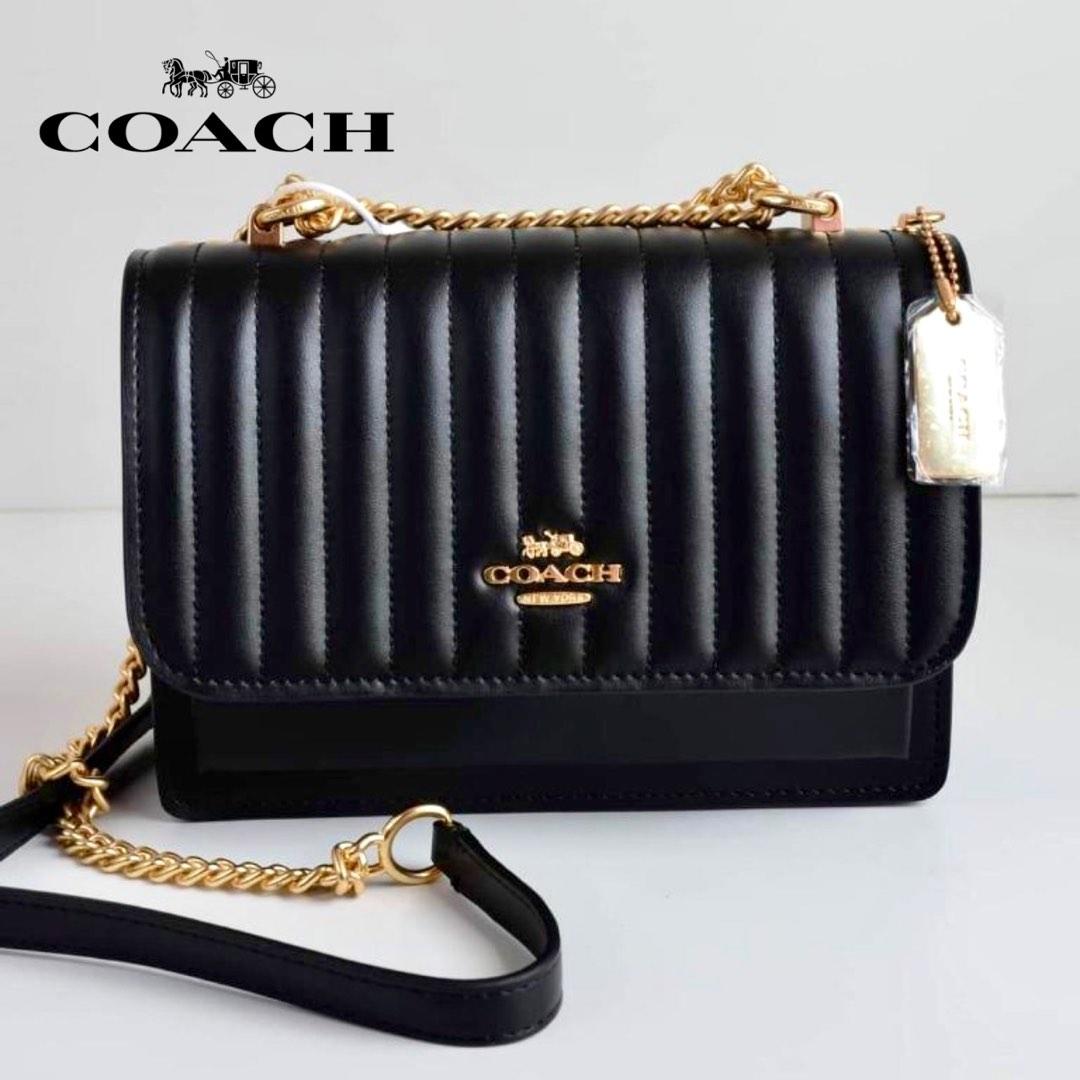Klare crossbody with best sale linear quilting coach