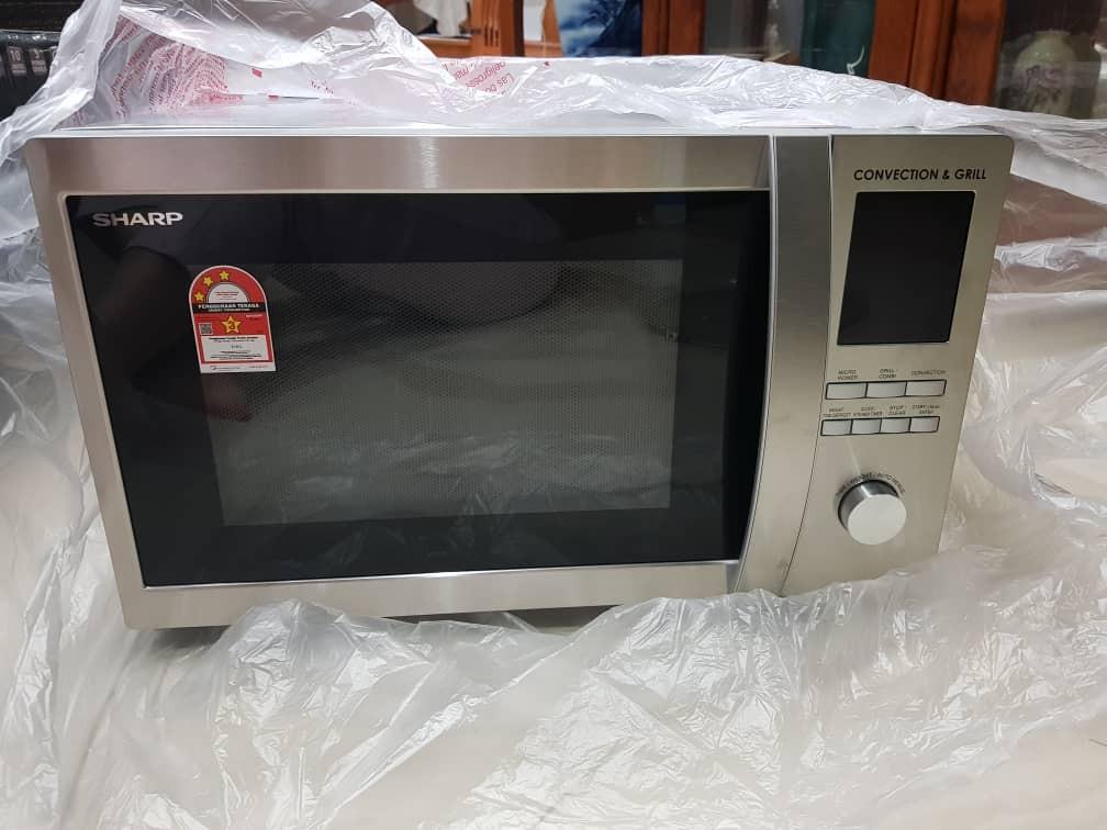 New SHARP microwave oven Grill and Convection (R854AST Convection, 32L