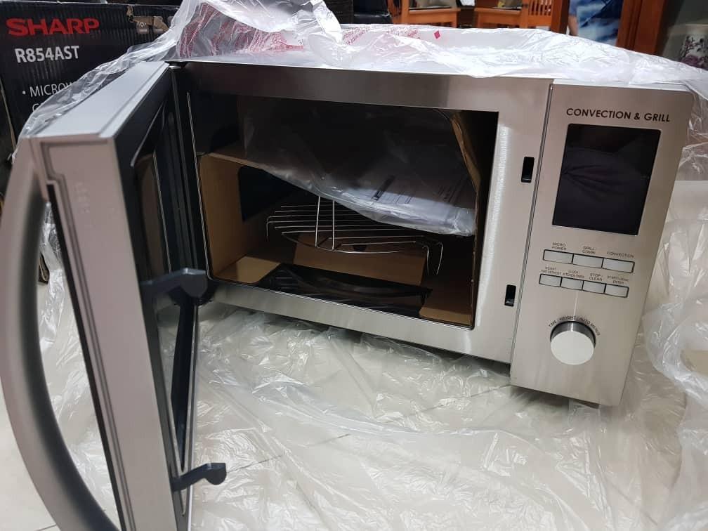 New SHARP microwave oven Grill and Convection (R854AST Convection, 32L