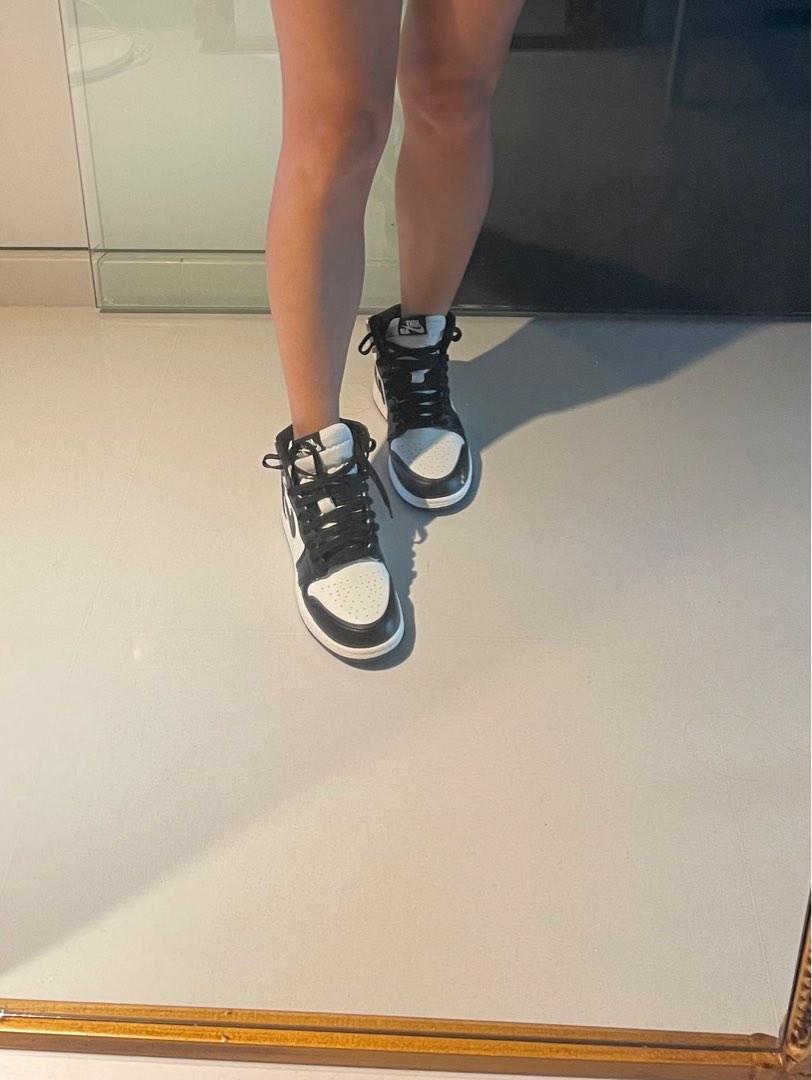 jordan 1 mocha gs on feet