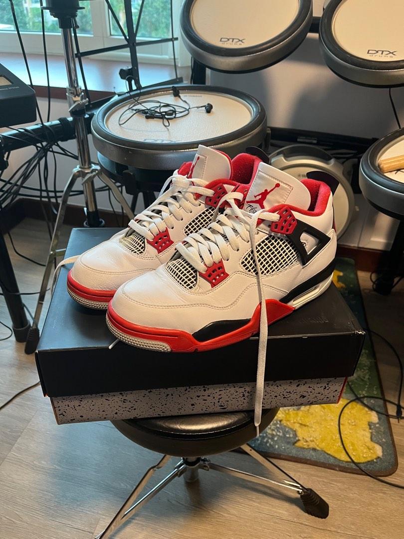 nike air jordan 4 fire red 2020