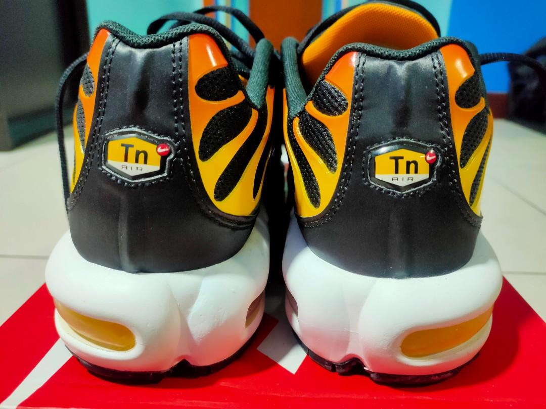 Nike Air Max Plus TN Reverse Sunset Shoes Black Orange Shoes DC6094-001  Men’s 13