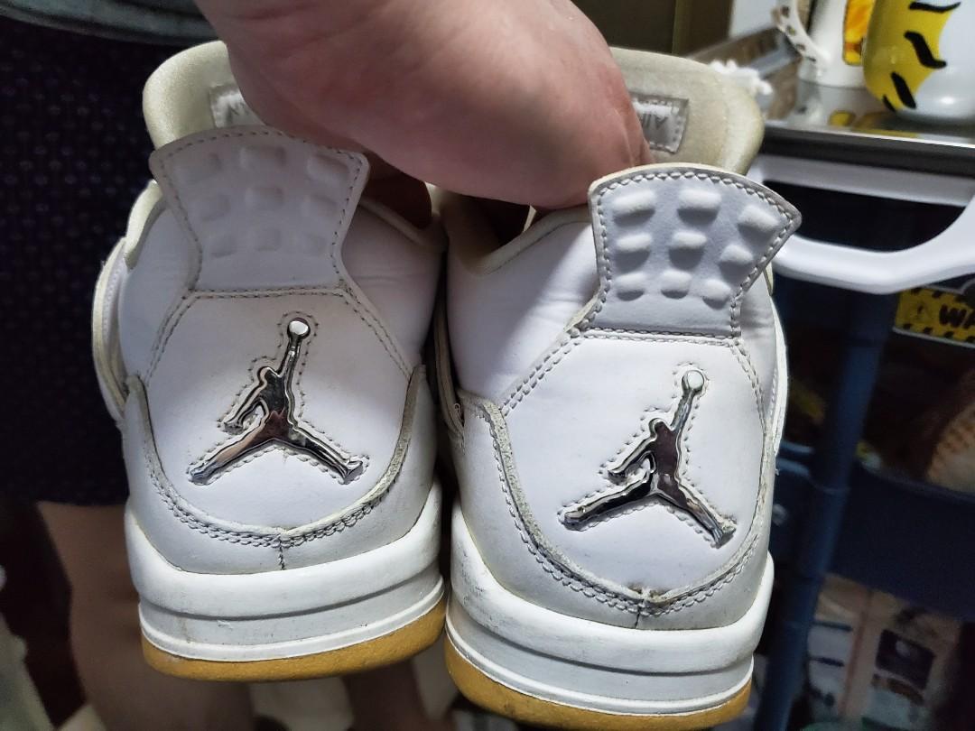 white jordan retro 4