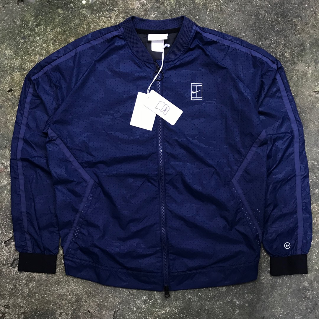 Nike x Fragment Bomber Jacket, Luxury, Apparel on Carousell