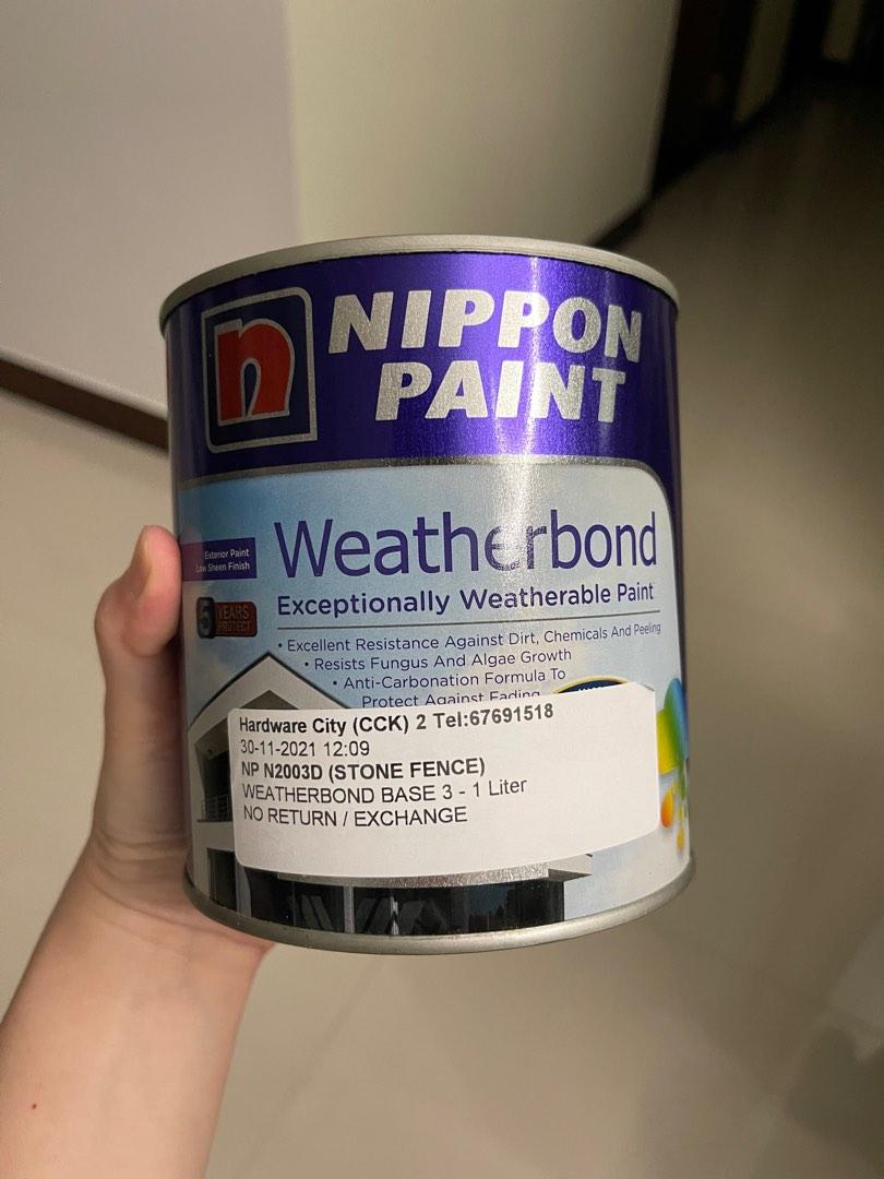 Nippon Paint Weatherbond N2003D (Stone Fence), Furniture & Home Living