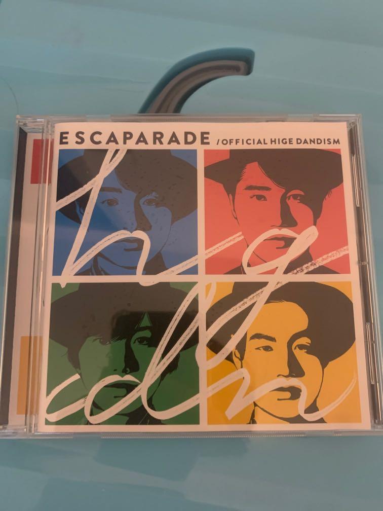 Official髭男dism 日版CD Escaparade, 興趣及遊戲, 音樂、樂器& 配件