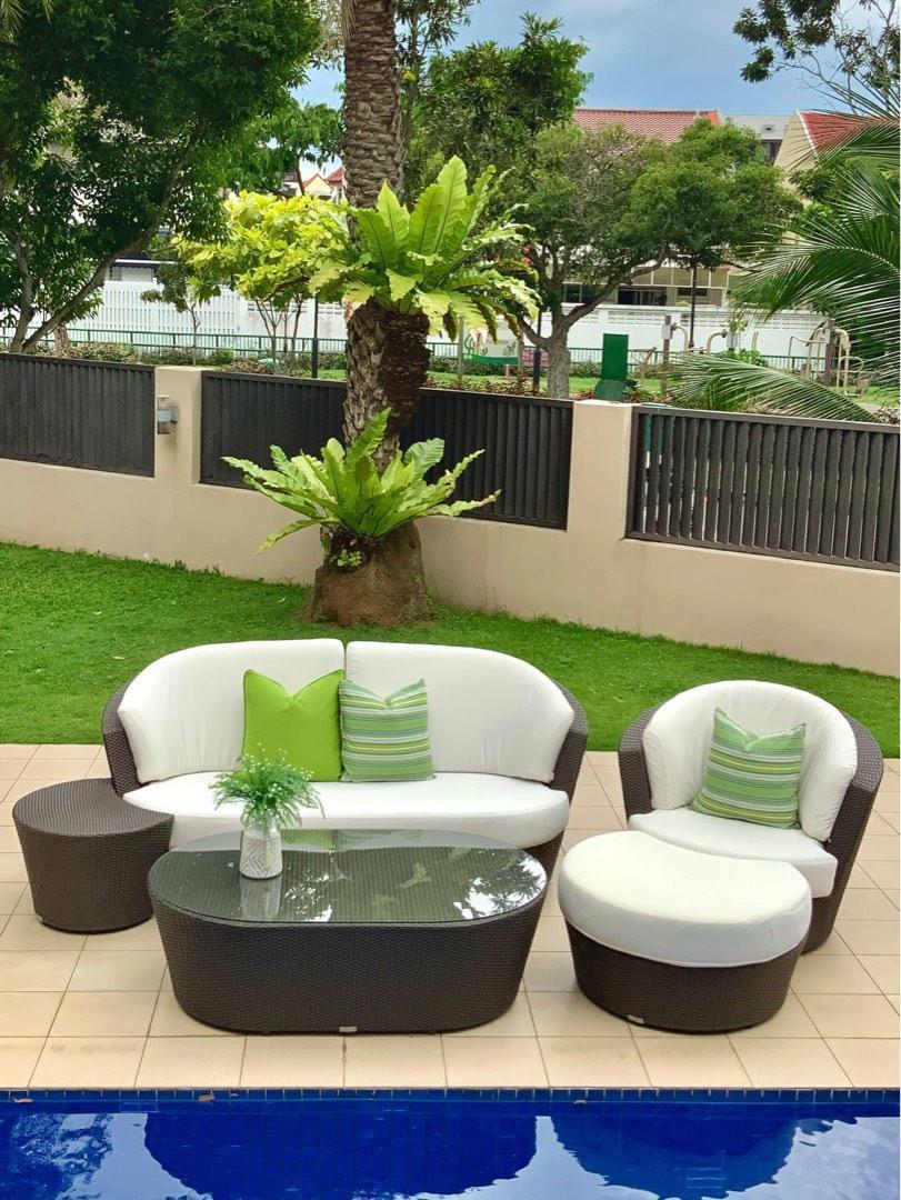 SOLD OHMM Rausch outdoor sofa, Furniture & Home Living, Outdoor