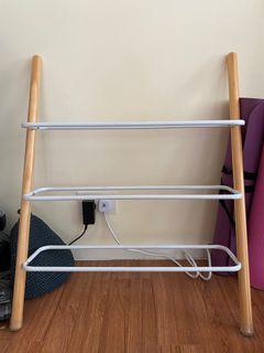 Open shoe rack
