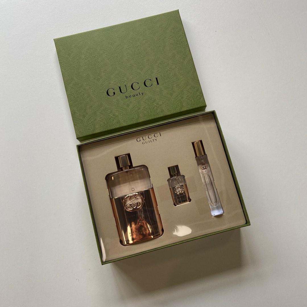 Original Gift Set Gucci Guilty Pour Femme Eau De Toilette 90ml