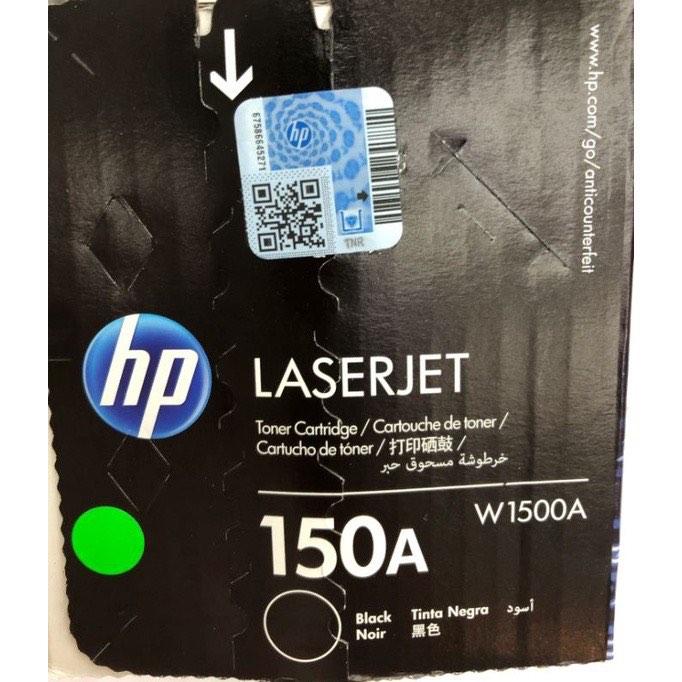 Original HP 150 A Black Original LaserJet Toner Cartridge W1500A for ...