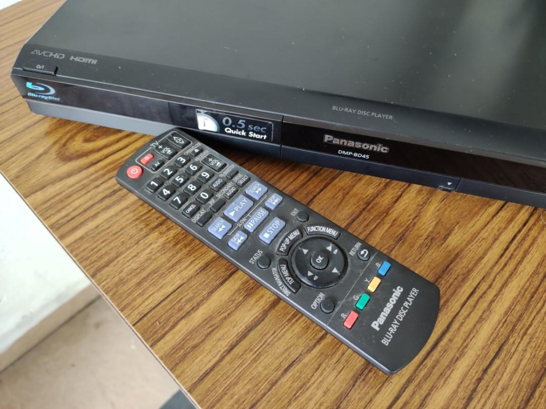 Panasonic DMPBD45 bluray player, TV & Home Appliances, TV
