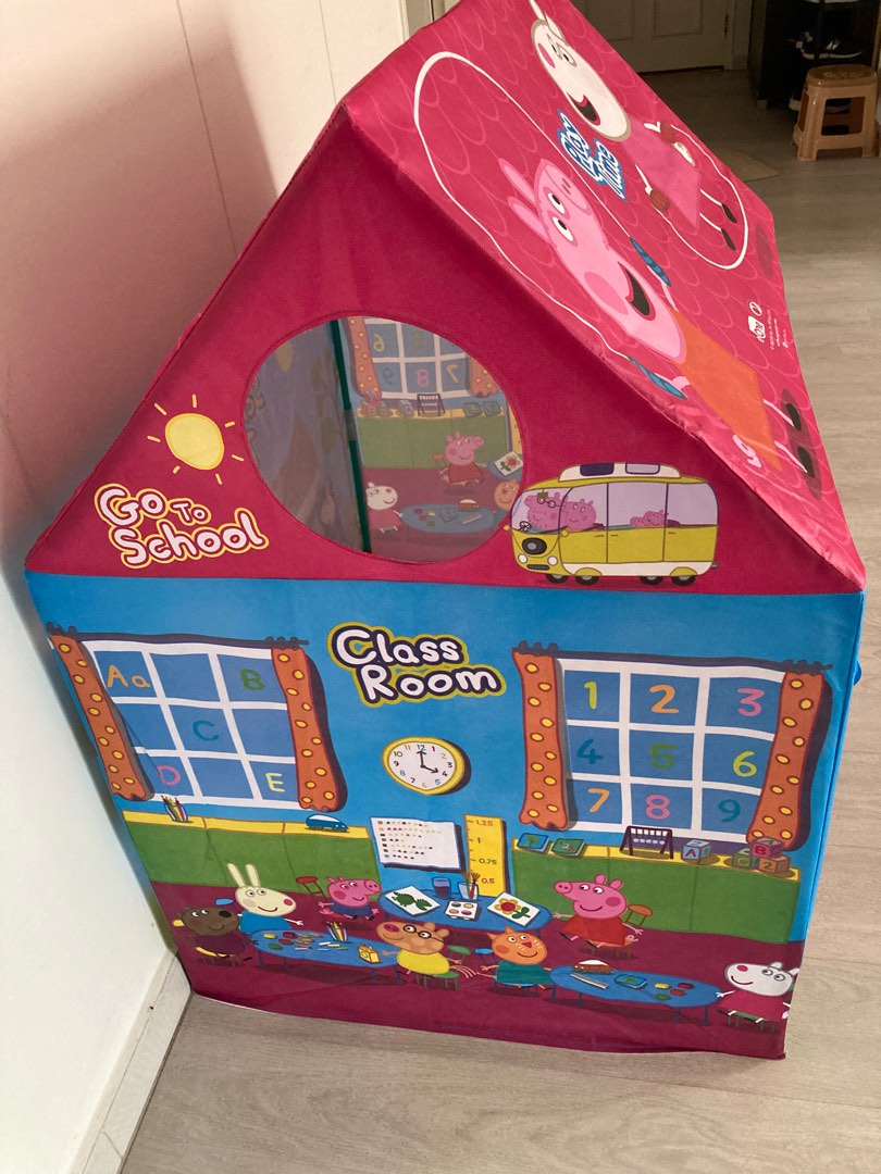 Peppa Pig play tent, Babies & Kids, Infant Playtime on Carousell