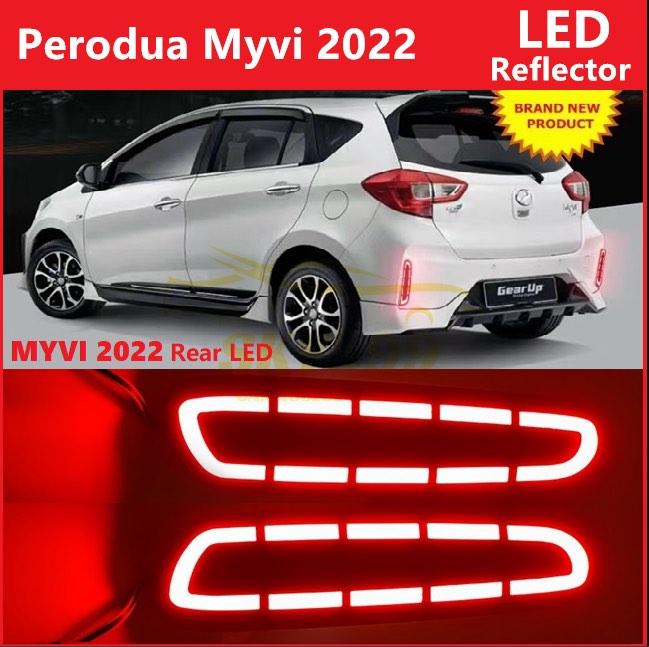 Perodua Myvi GEN3 LED Bumper Reflector LED Light Auto Accessories