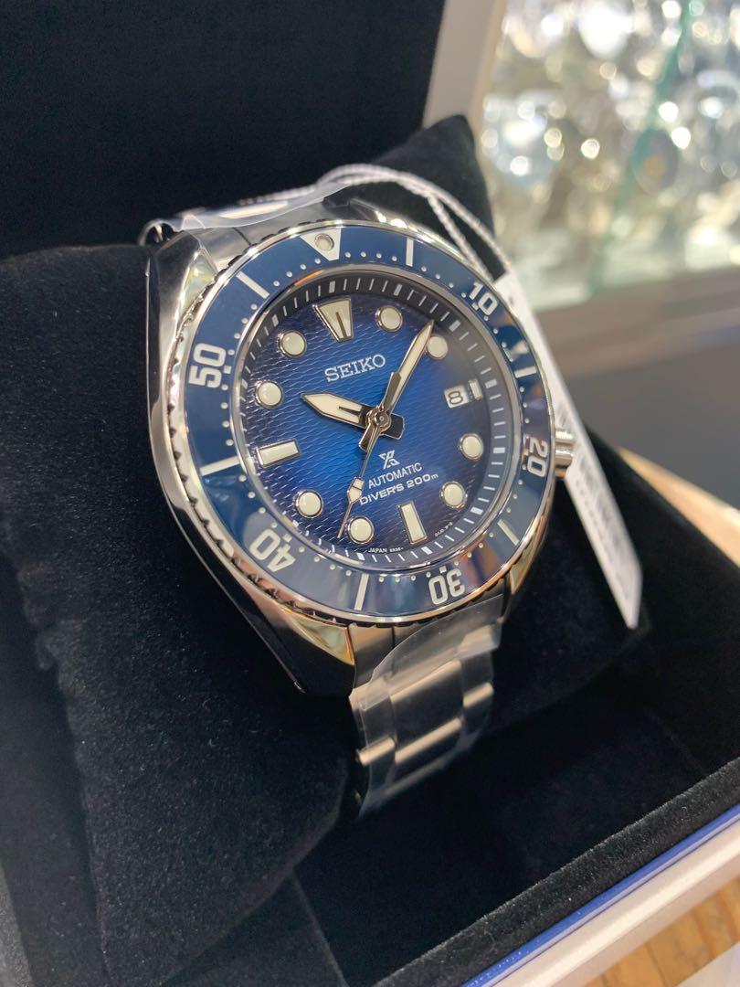 中古 セイコー SEIKO SPB321J1 ブルー メンズ 腕時計 