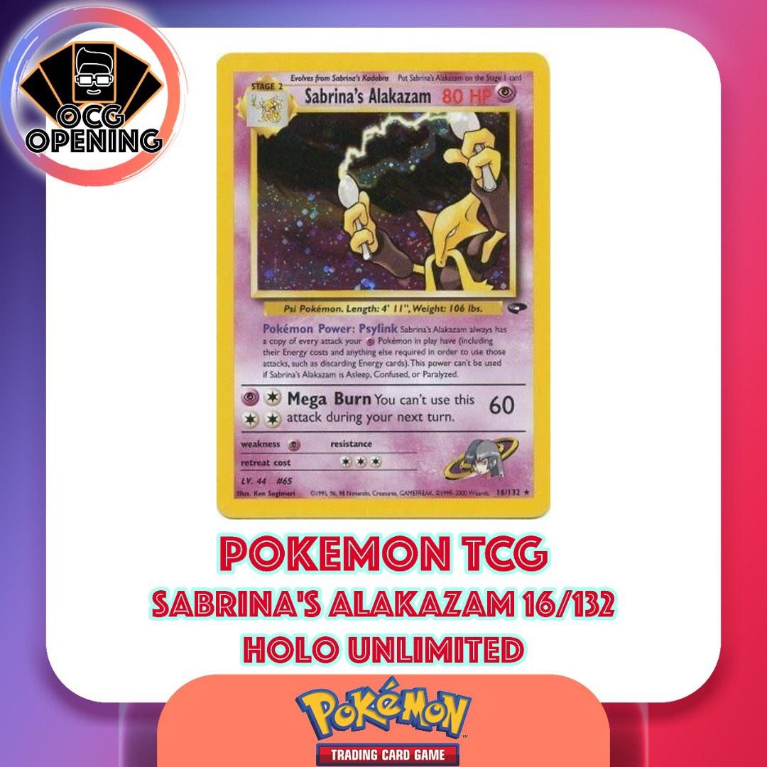 Sabrina's Alakazam No.065 Holo 1999 Japanese Pokemon Card