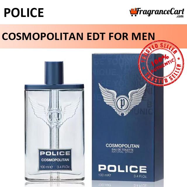 Police Cosmopolitan EDT for Men (100ml) Eau de Toilette Blue - Main Image
