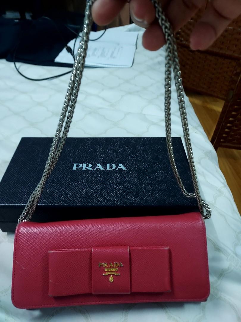 Prada Saffiano wallet woc (Category: Luxury Bags & Wallets) located in Paranaque City. Submitted by andim8 (Listing ID 1182965184, Image 2). Description: Box Not Included prada saffiano wallet guaranteed authentic original cards included.