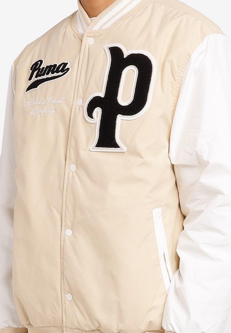 Puma on sale varsity jacket