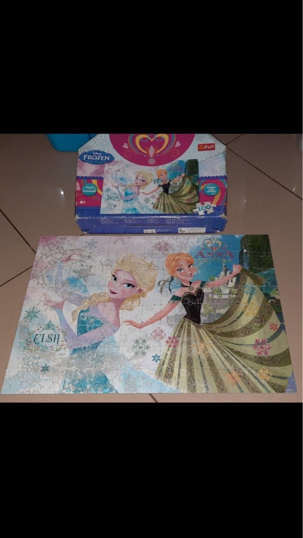Puzzle Frozen Elsa and Anna , Sofia the First (bundle only), Hobbies ...