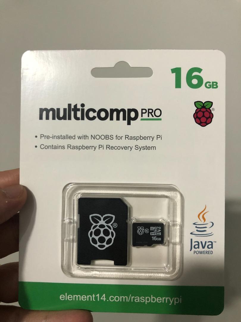 Raspberry Pi Micro SD Card 16GB