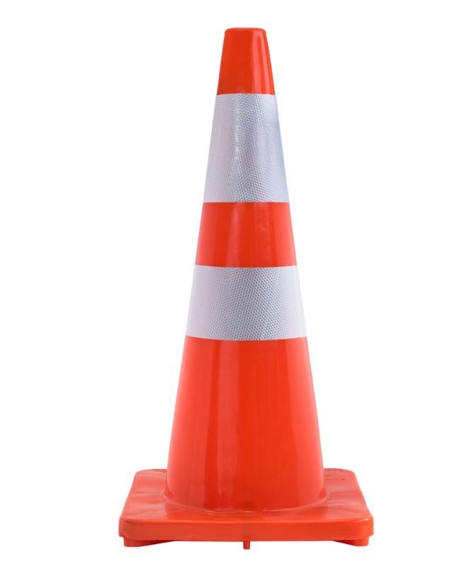 Ready Stock In Singapore* SAFETY CONE Unbreakable Orange Rubber Traffic ...