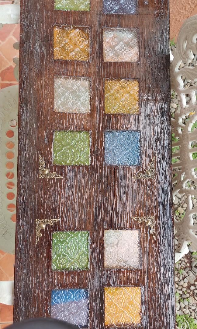 Antique wall decor with Back light, Furniture & Home Living, Home Decor