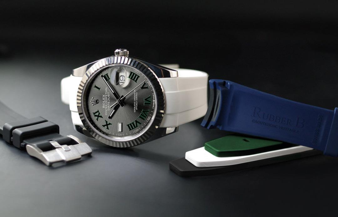 Rubber B for Rolex Datejust 36 Tang Buckle Series Luxury Watches on Carousell