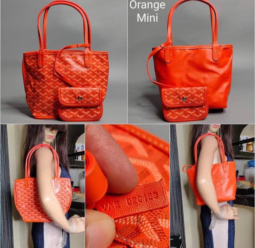 Sell Goyard Mini Anjou Bag - Orange