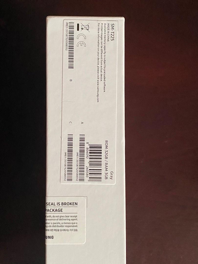Samsung Galaxy Tab A7 Lite BRAND NEW SEALED (Category: Laptops & Notebooks) located in Manila. Submitted by mincedpotato (Listing ID 1183010603, Image 3). Description: Brand new! ON HAND, Same day delivery 🚚 Price still negotiable! PM for more details ☺️.
