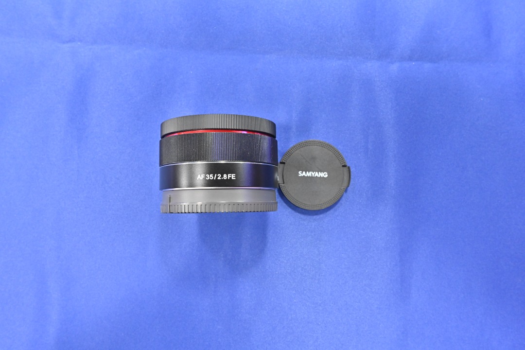 Samyang 35mm F2.8 for sony FE 輕巧餅鏡街拍用一流, 攝影器材, 鏡頭及