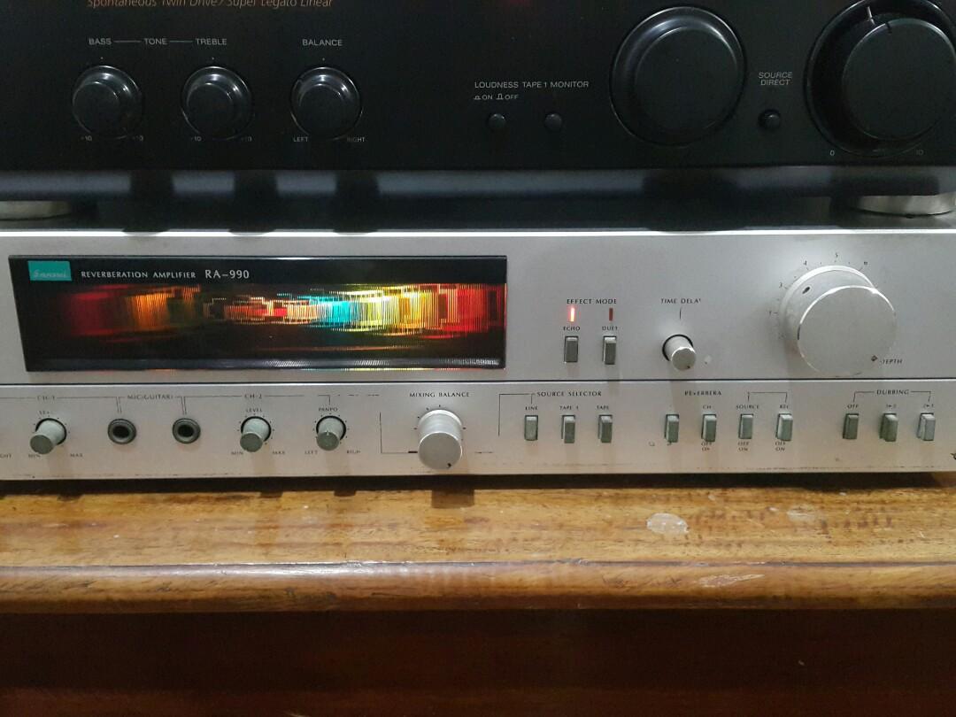 Sansui RA990 Reverberation Amplifier READ, Audio, Soundbars, Speakers