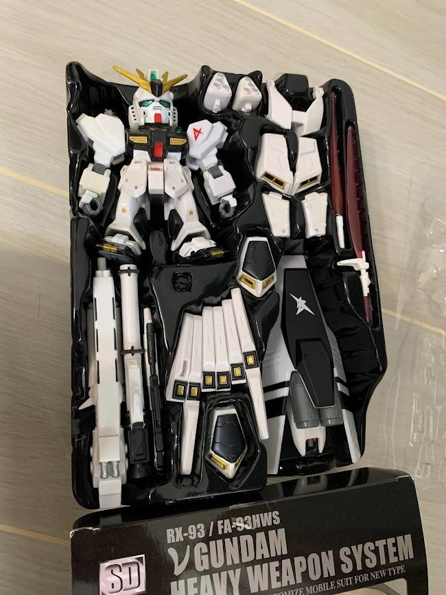 SD Gundam Action Figure FA93HWS, Nu Gundam Heavy Weapon System, 興趣及