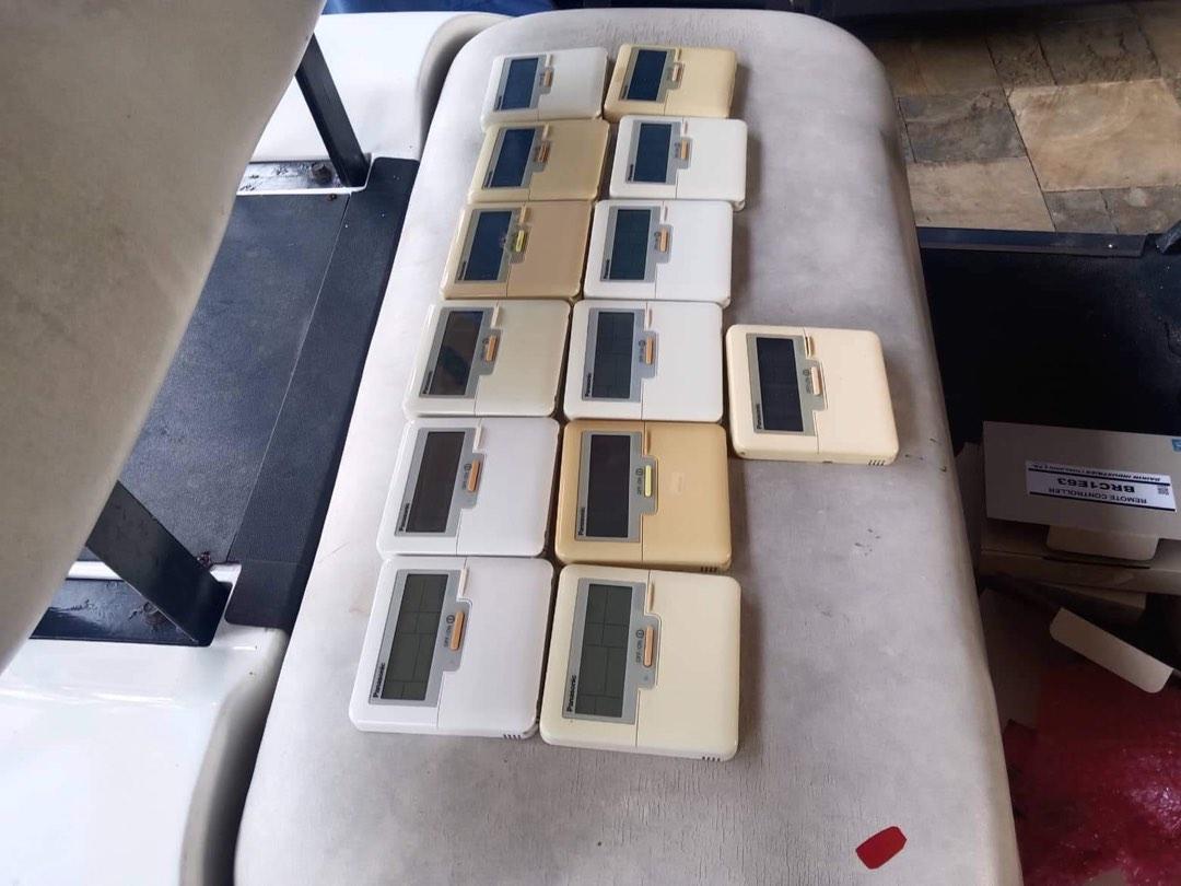 Second Hand AC Panasonic non inverter slightly used (Category: Air Conditioning and Heating) located in Makati City. Submitted by dmss5246 (Listing ID 1183104038, Image 3). Description: Duct type split type Ac unit Wall remote controller With outdoor unit 3hp Have 13 units .