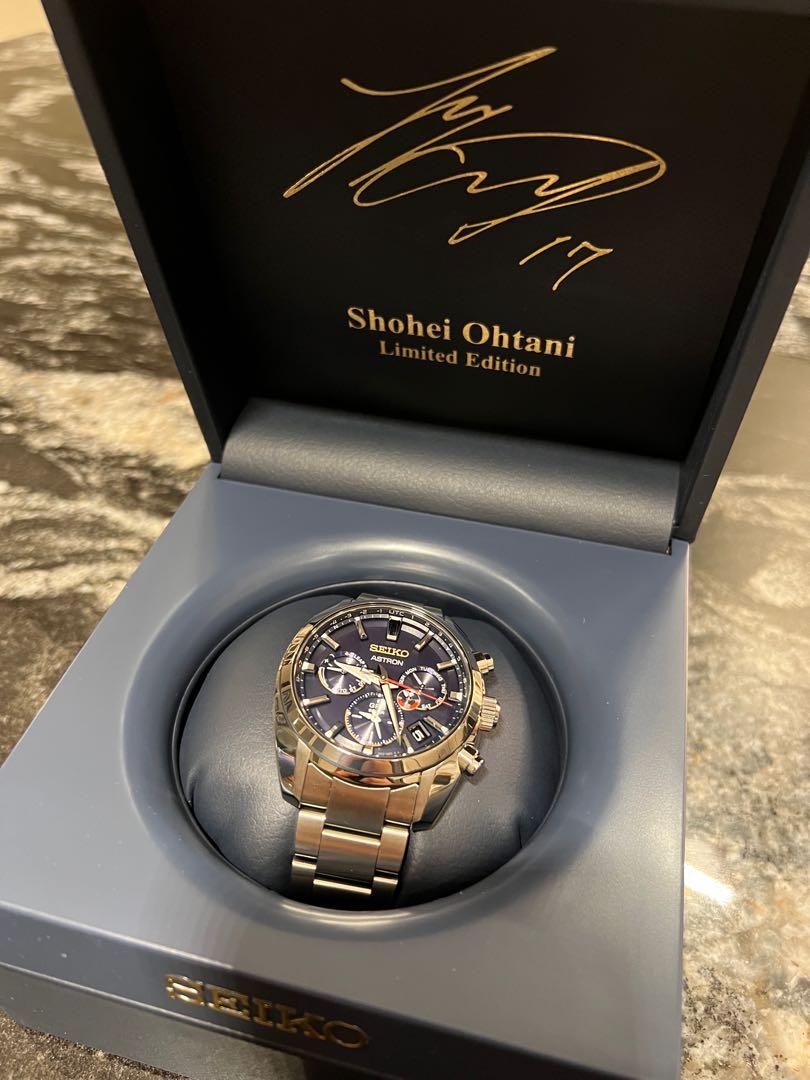 Seiko Astron Shohei Ohtani 2022 Limited Edition SBXC115 Made in Japan JDM,  Men's Fashion, Watches & Accessories, Watches on Carousell