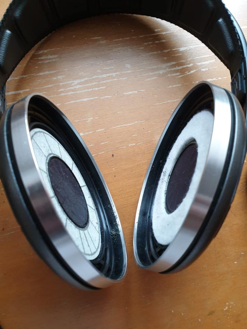 Sennheiser HD 250 Linear 1 600 ohms Audio Headphones Headsets
