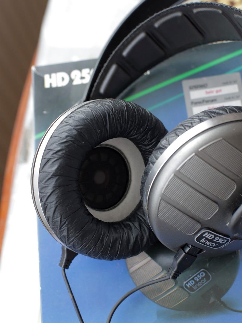 Sennheiser HD 250 Linear 1 600 ohms, Audio, Headphones & Headsets on ...