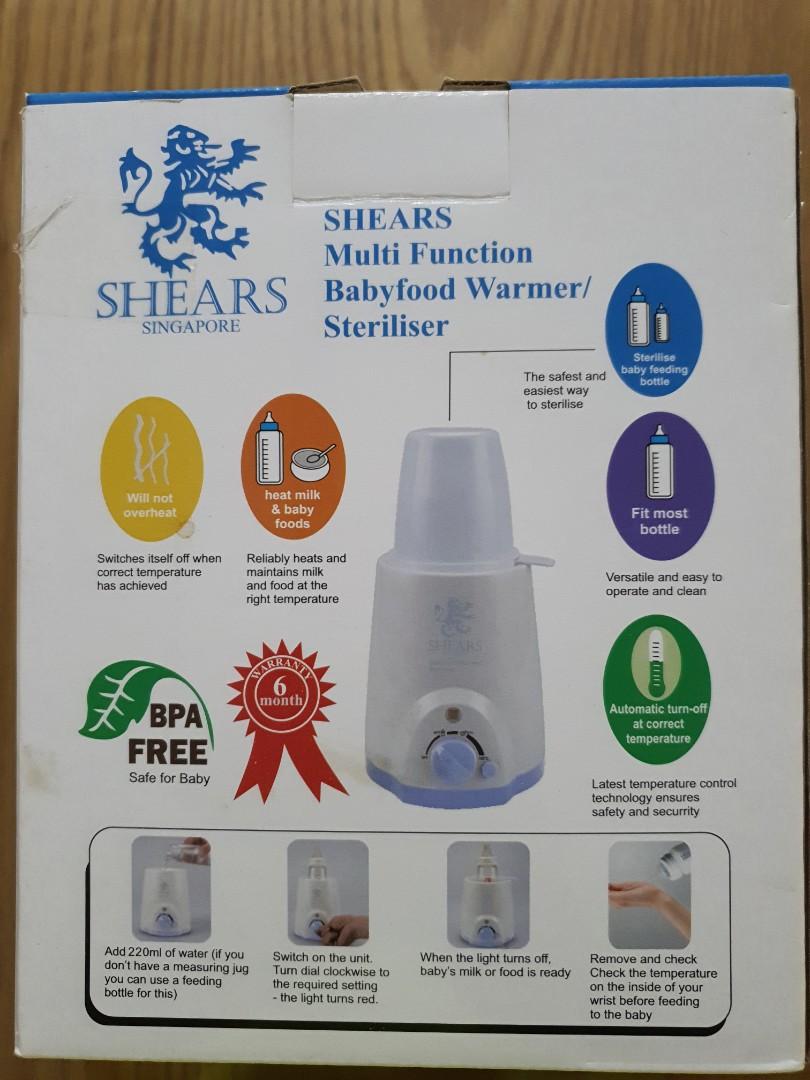 Shears Bottle/Food Warmer, Babies & Kids, Nursing & Feeding