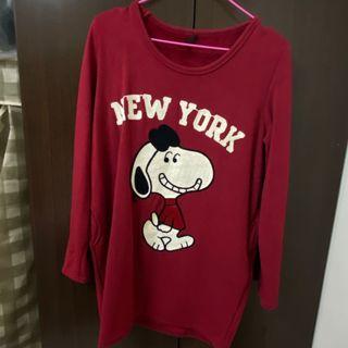 Snoopy 保暖長袖