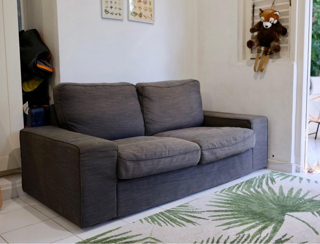 Sofa Ikea Kivik 2 seat, Furniture & Home Living, Furniture, Sofas on