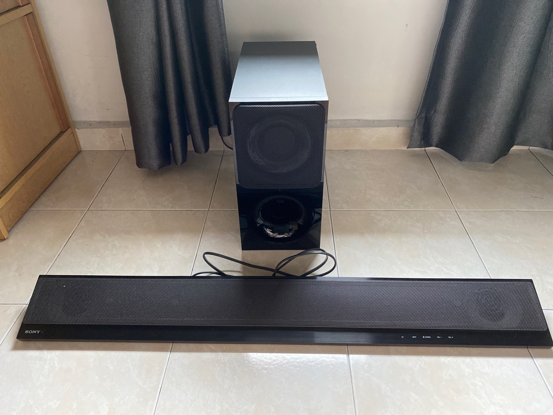 Soundbar sony htct390 top