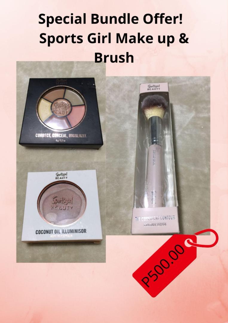Sportsgirl Bundle Conceal, Highlight, Illuminisor and Contour Brush