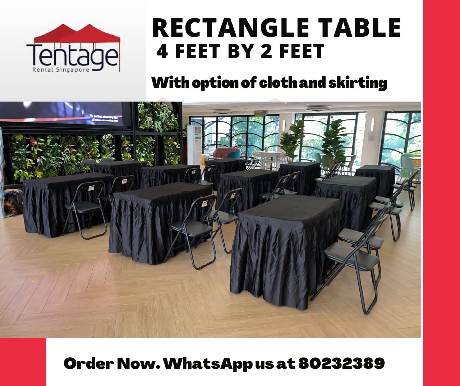 Event table and chair cheap rentals
