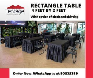 Table and Chair Rental
