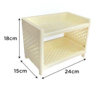 Tabletop Collapsible Storage Rack 2 Tier & 3 Tier - HKS1713, Furniture ...