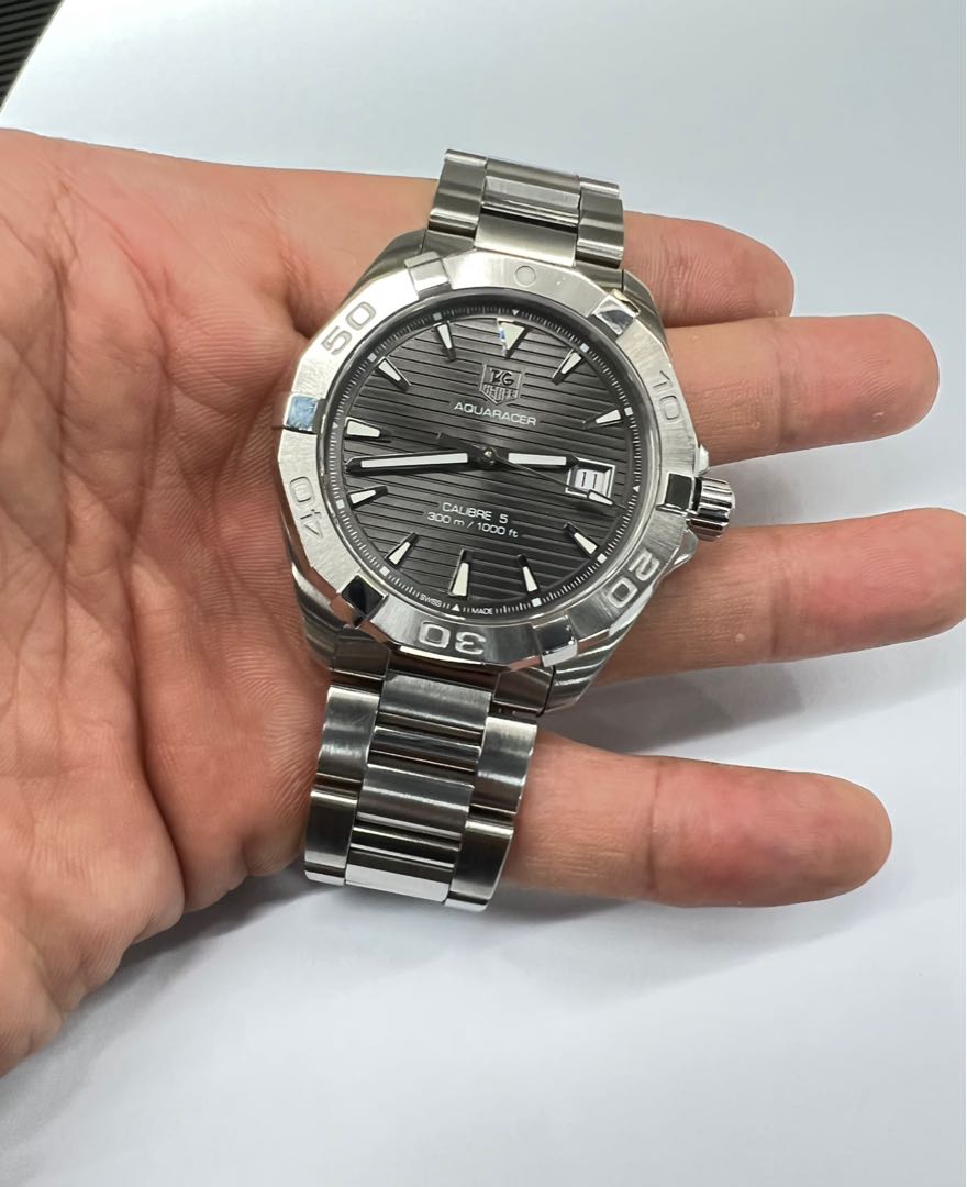 TAG HEUER AQUARACER SWISS MADE CALIBRE 5 AUTOMATIC DIVERS 300M