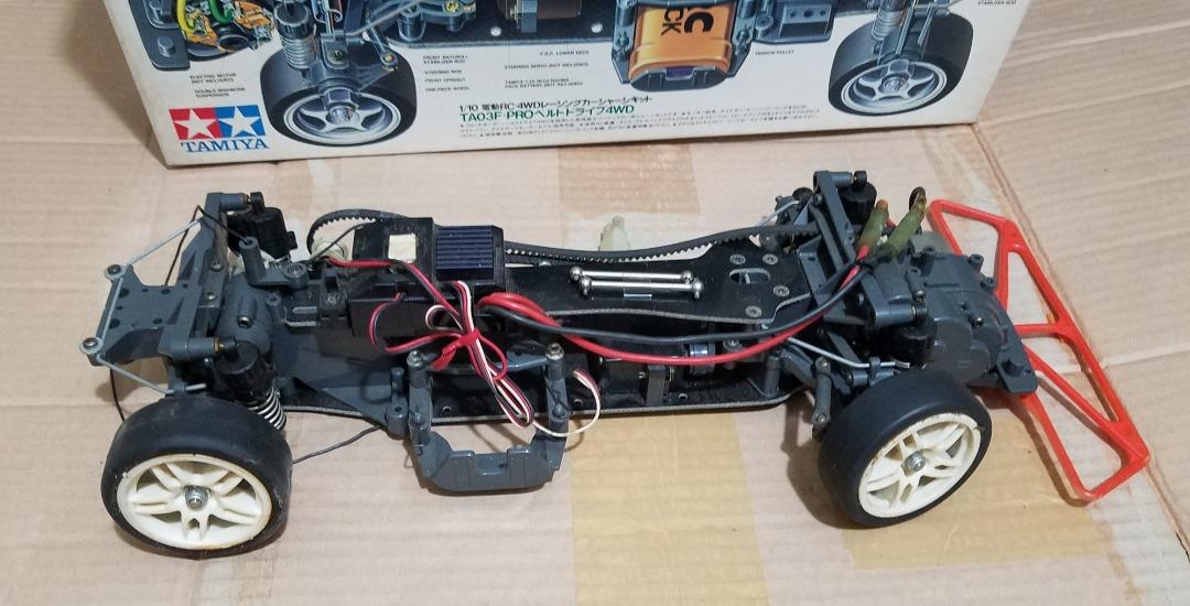 Tamiya 4WD 1/10 RC TA03F Pro Belt Drive Chassis kit, 興趣及遊戲